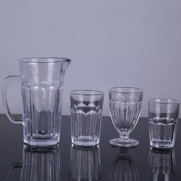 Set di bicchieri in vetro di alta qualità Tazza e brocca in vetro