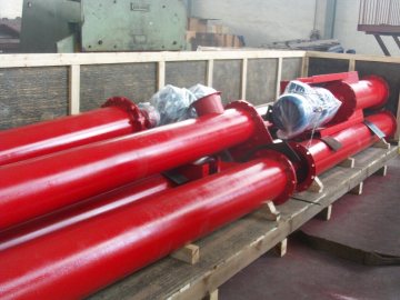 Industrial Conveyor Belt System Screw Conveyor
