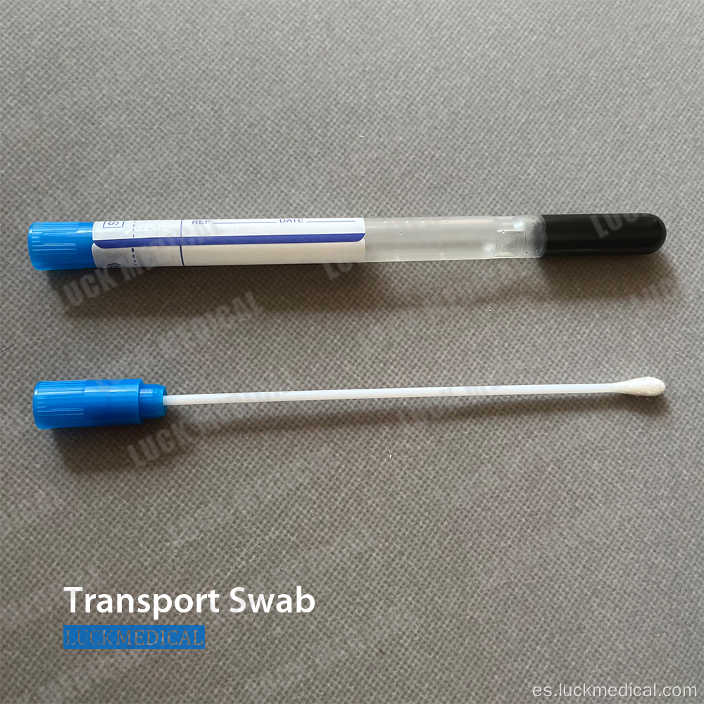 Transporte Gel Swab Amies/Stuart con carbón