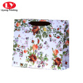 Printed Red Colour Craft Papeer Bag with Ribbon