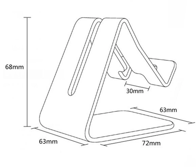 Metal Mobile Phone Charging Stand