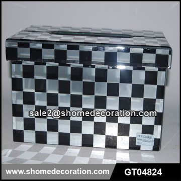 Fashion Glass tissue box