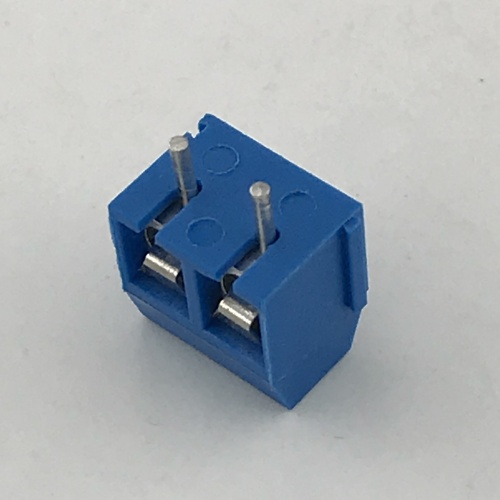 Euro style PCB blue small screw terminal block