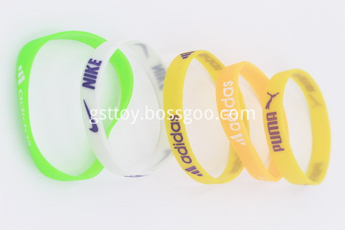 Lettering Logo Band Bracelets-2