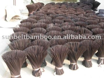 colored bamboo flower stick