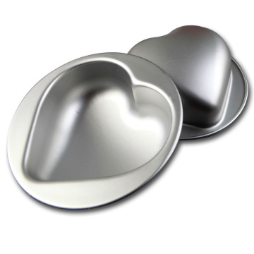 Heart Shaped Aluminum Pudding Cake Mold for Baking