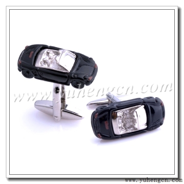 Novelty Black Sports Car Cufflinks,Bulk Cufflinks