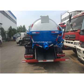 Small cleaning out and suction-type sewer sewage truck