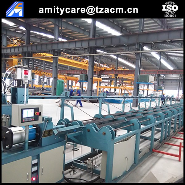 automatic line wire stirrup bending machine for max single wire D16mm  Double wire D12mm