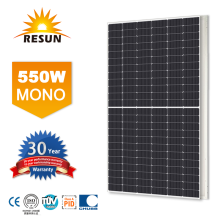 Panneau solaire Mono 550W par rapport à JA