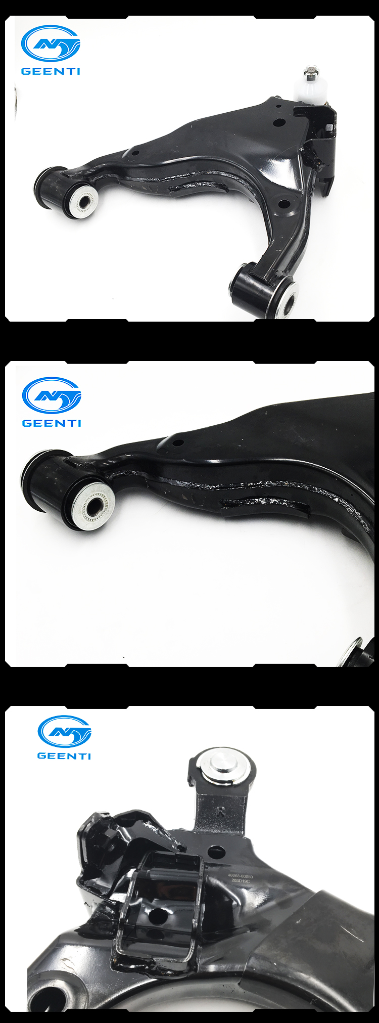 100% new Auto lower Steel control arm for Toyota Land Cruiser 48068-60050