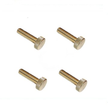 Custom Brass Knurled Thumb Screw