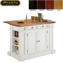Home Styles Butcher Block White Portable Kitchen Island Ideas