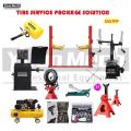 Tyre Fitting Equipment Tire Balancer Car Lift Combo