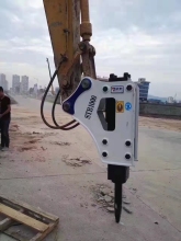 Hydraulic Impact Rock Breaker for Gold Mining