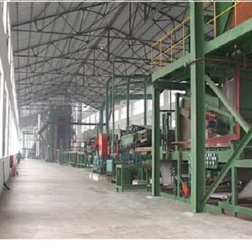 laminating press production line MDF press HDF press
