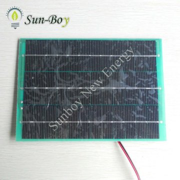 5W PET Laminated Solar module for 12V