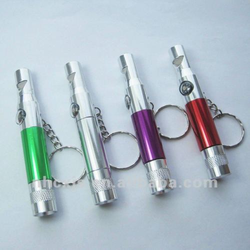 Promotional LED mini light with whistle and compass