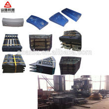 manganese steel liner plate ball mill inner liners plate