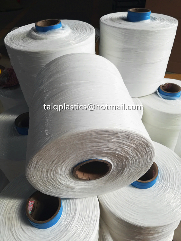 pp thread monofilament yarn split film filter yarn for raffia yarn