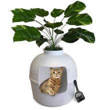 Premium Covered Cat Litter Box