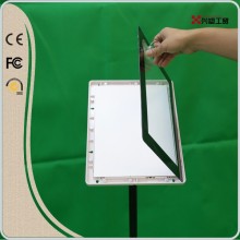 360 rotated efficient display restaurant menu display stand