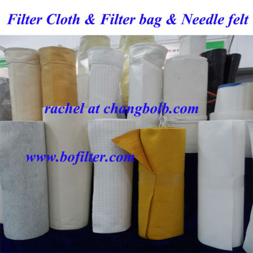 Polyimide / P84 filter fabric for cement industry