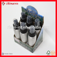 elegant corrugated display box for eye shadow