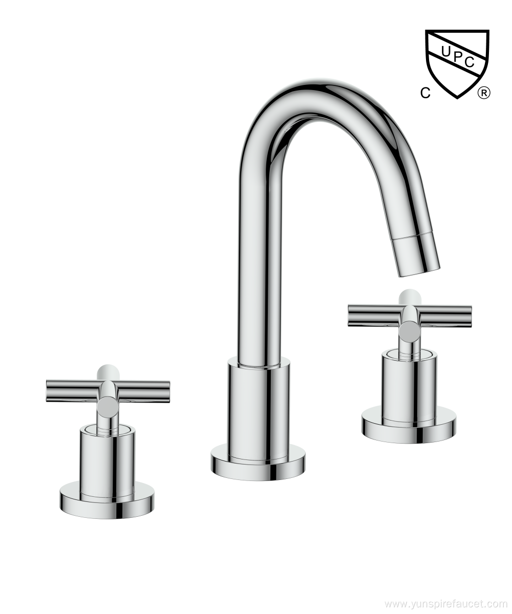 3 Hole Deck Mounted Basin Faucet