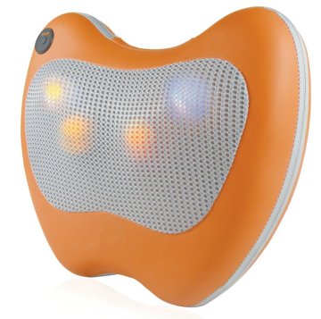 shiatsu portable massage pillow with heating