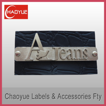 Garment leather label,jeans label,leather patch