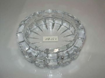 2015 China factory chear artistic large glass ashtray