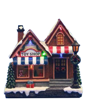 European Style Toy Shop House with LED Light