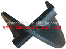ISO9001/TS16949 certified investment casting for mine machine