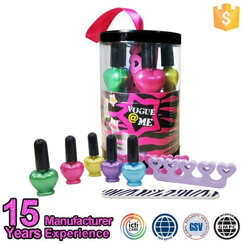 Chinese Product Colorful Kids Gel Nail Polish Set