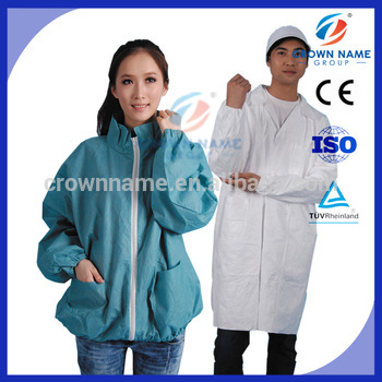 lab coat disposable nonwoven lab suit