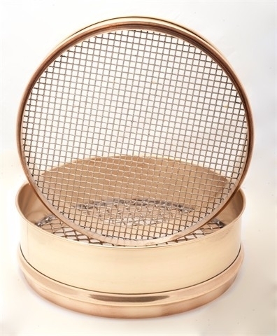 Laboratory test sieve Stainless steel sample Small vibrating 200mm standard sieve