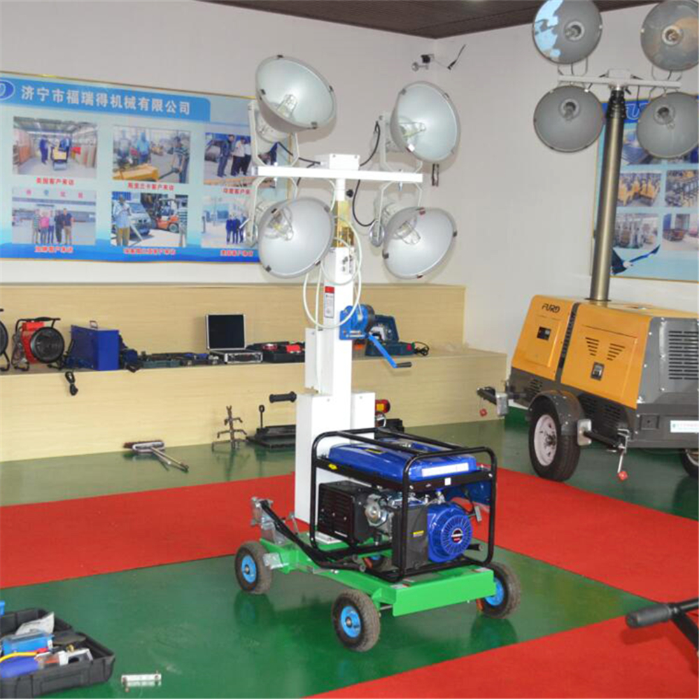 Industrial Emergency Mobile Construction Light Tower