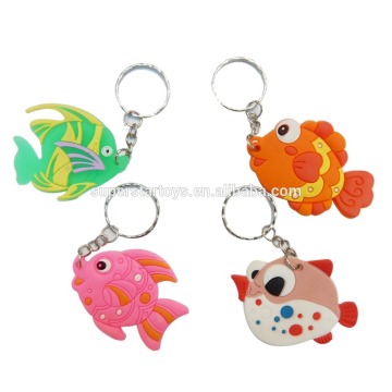 5160228-24 sea-fish keychains/PVC sea-fish keychains