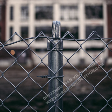 Esgrima de elo de corrente galvanizado para isolamento