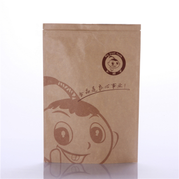 high quality resealable fast food paper bag