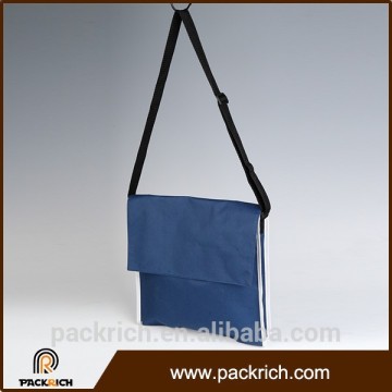 Wholesale eco friendly useful blue bags over the shoulder