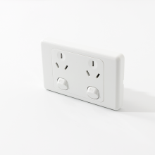 High Quality 220V Industrial Double Socket Wall Outlet