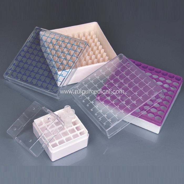 Cryovial Storage Boxes for 1ml and 2ml Tubes