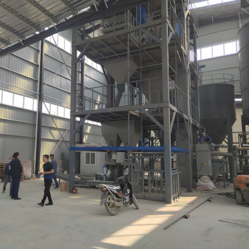 Dry mortar insulation equipment