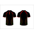 Yakasarudzika Dhizaini Sublimation Rugby Jersey