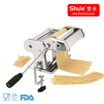 150mm stainless steel 430 macaroni pasta machine with LFGB FDA