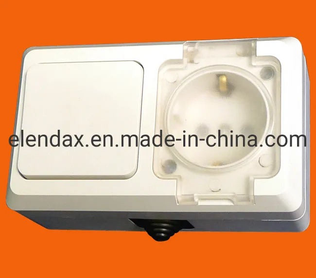 Настенная розетка Surace с креплением Schuko