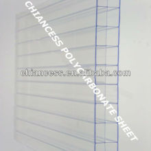 Environmental polycarbonate 3 wall sun sheet pc hollow recyclable board