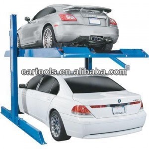 Hydraulic outdoor double parking car lift